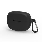 Geekria Silicone Case Cover Compatible with NEW Bose Ultra Open True Wireless Earbuds, Protective Earphones Skin Cover with Keychain Hook, Charging Port Accessible, Front LED Visible (Black)