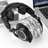 Geekria QuickFit Headphones Ear Pads Kit for Glasses, Compatible with Audio-Technica ATH M50X, M50XBT, M50xBT2 M50, M40X, M30, M20 Headset Ear Cushion with Pressure Relief Pads, Ear Cups Cover