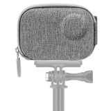 Geekria Portable Carrying Case for GO Ultra, Travel Storage Case Compatible with Insta360 GO Ultra, Water-resistance Mini Protective Hard, Action Camera Accessories (Light Grey)