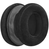 Geekria Comfort Velour Replacement Ear Pads for Audio-Technica ATH-M50X, ATH-M50xBT2, ATH-M40X, ATH-M30X, ATH-M20X, ATH-M10 Headphones, Repair Parts (Black)