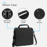 Geekria Hard Shell Travel Case Compatible with Novation Launch Control XL 3, AlphaTheta SLAB MIDI Controller, Audio Mixer Carrying Bag (Dark Gray)
