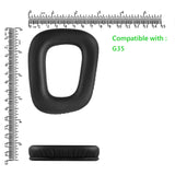 Geekria Earpad + Headband Compatible with Logitech G35 Headphone Replacement Ear Pad + Headband Cover / Ear Cushion + Headband Pad \ Earpads Repair Parts Suit (Black)