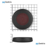 Geekria Replacement Ear Pads for Logitech Zone 301(981-001468), Zone 300, Zone 305 (981-001457) Headphones Ear Cushions, Repair Parts (Black)