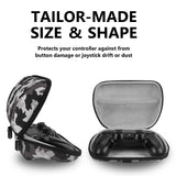 Geekria Controller Carrying Case Compatible with Google Stadia, Hard Shell Travel Bag, Protective Case with Internal Mesh Pocket for Charging Cable (Camouflage)