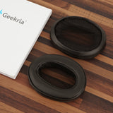 Geekria Replacement Ear Pads for Sony MDR-1ABT, MDR-1RBT, MDR-1RNC Headphones Ear Cushions, Repair Parts (Brown)