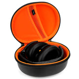 Geekria Shield Headphones Case Compatible with Skullcandy Riff 2, Crusher ANC/Evo/360, Hesh 3, Replacement Hard Shell Travel Carrying Bag with Cable Storage (Black)