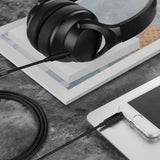 Geekria Audio Cable with Mic and Mute Control Compatible with Anker Soundcore Space One Pro, Q45, Q35, Q30, Q20, Q11i, Life 2 Neo, COWIN E7 Headphones, Replacement Stereo Cord (4 ft / 1.2 m)