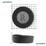 Geekria Comfort Cooling-Gel Replacement Ear Pads Compatible with Corsair Virtuoso MAX/ Virtuoso PRO Wireless Headphones Ear Cushions, Repair Parts (Black)