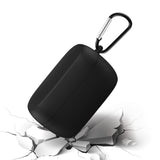 Geekria Silicone Case Cover Compatible with Jabra Elite 75T/Active75T True Wireless Earbuds, Earphones Skin Cover, Protective Carrying Case with Keychain Hook, Charging Port Accessible