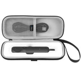 Geekria Hard Shell Travel Case, Compatible with Logitech Spotlight 2, Presentation Remote Carrying Bag (Dark Gray)