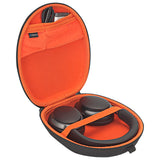Geekria Shield Headphones Case Compatible with Bose QC Ultra II, QC Ultra/45/35 Gaming/35II, Replacement Protective Hard Shell Travel Carrying Bag with Cable Storage (Black)