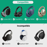 Geekria Shield Headphones Case Compatible with SteelSeries Arctis Nova Pro, Sony WH-1000XM5, JBL Tour ONE M3 Case, Replacement Hard Shell Travel Carrying Bag with Cable Storage (Dark Grey)