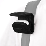Geekria Earbuds Soft Case, Compatible with Apple AirPods Pro 2 and AirPods 4/3/2/1, Suitable for Travel, Mountaineering, Washable, with Velcro, Can be Attached to Shoulder Strap or Backpack