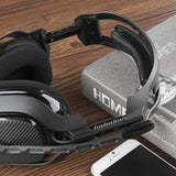 Geekria Protein Leather Headband Pad Compatible with Astro A50 Gen 3, A50 Gen 4, Headphones Replacement Band, Headset Head Cushion Cover Repair Part (Black)