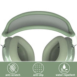 Geekria Silicone Headband Cover Compatible with AirPods Max Headphone, Headband Protector / Headband Replacement Easy DIY Installation No Tool Needed (Green)