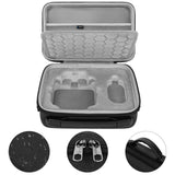 Geekria Carrying Case Compatible with XbotGo, Chameleon Hard Shell Protective Travel Bag (Dark Gray)