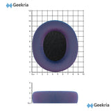 Geekria QuickFit Replacement Ear Pads Compatible with Microsoft Xbox Wireless, Xbox Stereo/ Stereo 20th Anniversary Special Edition Headphones Ear Cushions (Pink-Blue Gradient)