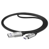 Geekria USB-A to USB-C Fast Charging Cable Compatible with iPhone 17/16/15 Pro Max, Samsung Galaxy S25/S24/S22/S21/S20, Replacement Charging Cord (4 ft/120 cm)
