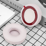 Geekria Replacement Ear Pads Compatible with Beats Solo 4 Wireless On-Ear Headphones Ear Cushions, Repair Parts (Cloud Pink)