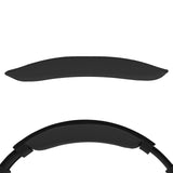 Geekria Protein Leather Headband Pad Compatible with SONY MDR-100ABN Headphones Replacement Band, Headset Head Top Cushion Cover Repair Part (Black)