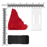 Geekria NOVA Headphone Headband Spacer+Cat Ears Attachment Compatible with Razer, JBL, Plantronics, Sennheiser, Logitech, Hyperx, Corsair Headphones, Easy DIY Installation (Black/Red)
