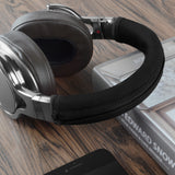 Geekria Flex Fabric Headband Cover Compatible with Sony MDR1A, MDR-1ADAC, MDR-1ABT, MDR-1AM2, MDR1R, MDR1RNC, MDR1RBT Headphones, Head Cushion Pad Protector, Replacement Repair Part (Black)