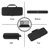 Geekria TKL Keyboard Case, Compatible with Razer BlackWidow Lite TKL, Keychron K8 / K8 Pro, SteelSeries New Apex 9TKL / Apex ProTKL Gen 3 Hard Shell Travel Carrying Bag (Slim)