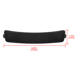 Geekria Mesh Fabric Headband Cover Compatible with Logitech G633 G933 G633S G933S G533 G935 G635 Headphones, Head Cushion Pad Protector, Replacement Repair Part, Easy DIY Installation (Black)