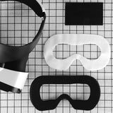 Geekria 100 Pcs Disposable Face Cover and Magic Stick Compatible with HTC Vive, Soft Breathable Non-Woven Fabrics for VR Headset