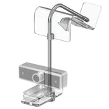 Geekria Acrylic Center Screen / Mid Webcam Stand, Place Webcam Anywhere on Monitor, Laptop Screen, Compatible with Logitech MX Brio, C920x, C922, C930 Webcams (Transparent)