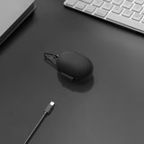 Geekria Silicone Case Cover Compatible with Bose New QuietComfort True Wireless Earbuds, Protective Earphones Skin Cover with Keychain Hook, Charging Port Accessible, Front LED Visible (Black)