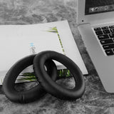 Geekria QuickFit Replacement Ear Pads for Sennheiser PXC450, PXC350, PC350, HME95, HMEC250 Headphones Ear Cushions, Headset Earpads, Ear Cups Cover Repair Parts (Black)