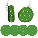 GEEKRIA 2 Pairs Medium Flex Fabric Washable Headphone Covers