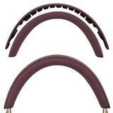 Geekria Sheepskin Headband Pad Compatible with Bowers & Wilkins Px8/ Px7 S2/ Px7 S2e (Not Compatible with Px7/ Px7 S3) Headphones, Replacement Band Repair Part (Royal Burgundy)