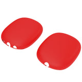 Geekria Silicone Skin Cover for AirPods Max Headphones, Scratch Protection Case / Earpieces Cover / Headset Speakers Skin Protector (Red)