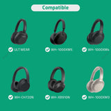 Geekria Audio Cable with Mic Compatible with Sony ULT WEAR, WH-1000XM6/1000XM5/1000XM4, WH-XB910N, WH-CH720N Headphones, 3.5mm Replacement Stereo Cord (5.6 ft / 1.7 m)