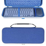 Geekria Hard Shell Travel Carrying Case, Compatible with Logitech K380/k380s Keyboard +M350/M350s Mouse, Pebble 2 Combo, Protective Travel Bag (Pink)