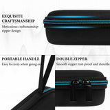 Geekria Hard Carrying Case Compatible with Razer KISHI V2, Mobile Gaming Controller, Portable Storage Bag, Scratch and Shockproof Compact Travel Box (Black)