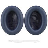 Geekria Replacement Ear Pads for Bose New QuietComfort, QC 45/ 35II/ 35IIGaming/35/ 25/ 15/ SE, AE 2/2i/2w, SoundTrue, SoundLinkAE2 Headphones, Ear Cushions with Video Guide (Midnight Blue)