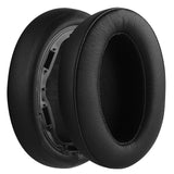 Geekria QuickFit Replacement Ear Pads for Sony WH-H910N Wireless Noise-Canceling Headphones Ear Cushions, Headset Earpads, Ear Cups Cover Repair Parts (Black)
