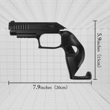 Geekria VR Game Gun Controller Cover Compatible with SONY PlayStation PSVR 2 Shooting Bracket Stand, Shooting Game Handle Accessories, Durable Hard Shell Anti-Slip Grip Protector