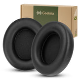 Geekria Elite Sheepskin Replacement Ear Pads for Beats Studio Pro Headphones Ear Cushions, Repair Parts (Black)