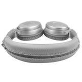 Geekria Headphone Replacement for BOSE QuietComfort QC35, QC25, QC2, QC15 Replacement Ear Pad and Headband Pad/ Ear Cushion + Headband Cushion/ Repair Parts Suit (Grey Silver)