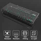 Geekria Tenkeyless TKL Keyboard Dust Cover, Clear Acrylic Keypads Cover for 80% Compact 87 Key Mechanical Gaming Wireless Keyboard, Compatible with Logitech G PRO TKL/G PRO X TKL, G915 TKL.