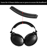 Geekria Headband Pad Compatible with Sennheiser HD 380/380 Pro, PC350, Game Zero Headphones, Replacement Band Repair Part (Black)