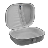 Geekria Shield Headphones Case Compatible with Bose QC Ultra II, QC 45/35 II/35/25/2/SE, Replacement Hard Shell Travel Carrying Bag with Cable Storage (Microfiber Grey)