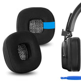Geekria Sport Cooling-Gel Replacement Ear Pads for Marshall Major, Major II, Major 2 Headphones Ear Cushions, Headset Earpads, Ear Cups Cover Repair Parts (Black)