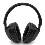 Geekria Headphones Headband Repair Wrap, Headset Head Cover Compatible with Sony WH-1000XM5, Skullcandy Crusher ANC, Soundcore Life Q20, Easy DIY Installation (Black/ 2 Pcs)