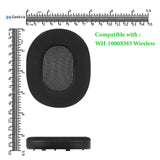 Geekria Sport Cooling-Gel Replacement Ear Pads for Sony WH1000XM5, WH-1000XM5 Headphones Ear Cushions, Headset Earpads, Ear Cups Cover Repair Parts (Black)