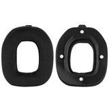 Geekria Comfort Velour Replacement Ear Pads for Astro A40 TR Headphones Ear Cushions, Repair Parts (Black)